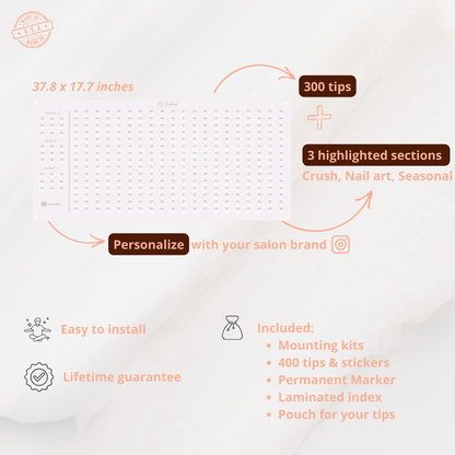 My Nailboard M (37.8x17.7 inches)